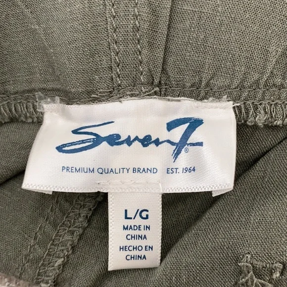 Seven7 green “Laguna” soft pull on shorts Size Large NWT. - Picture 8 of 10